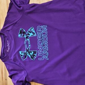 Boys Under Armour Short Sleeve Shirt Size XS